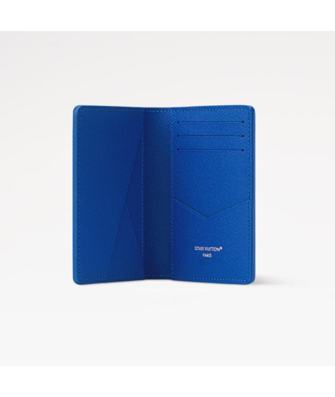 LOUIS VUITTON Синий кошелек, фото 2