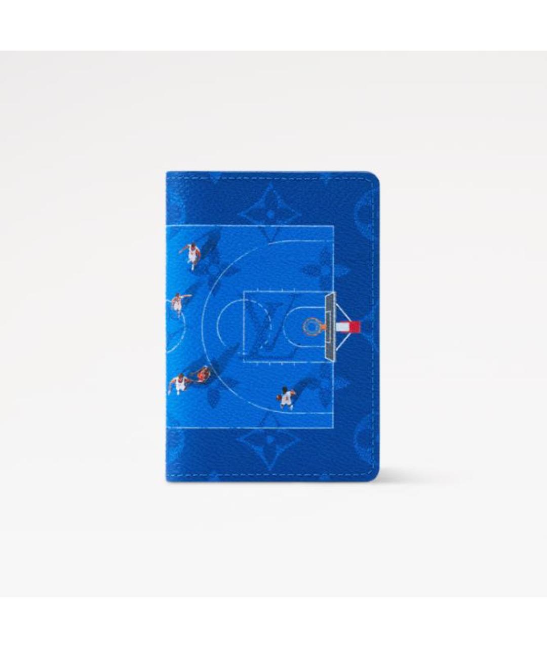 LOUIS VUITTON Синий кошелек, фото 4