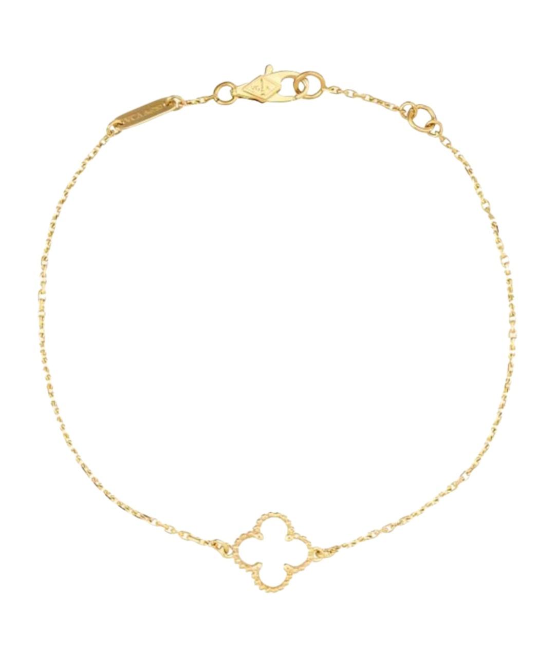 VAN CLEEF & ARPELS Золотой браслет из желтого золота, фото 1