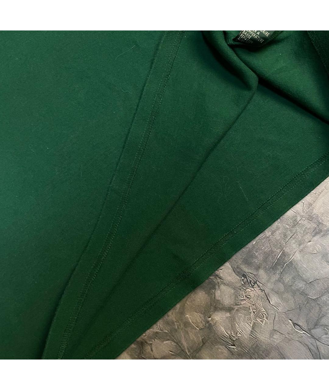 RALPH LAUREN Зеленый хлопковый джемпер / свитер, фото 5