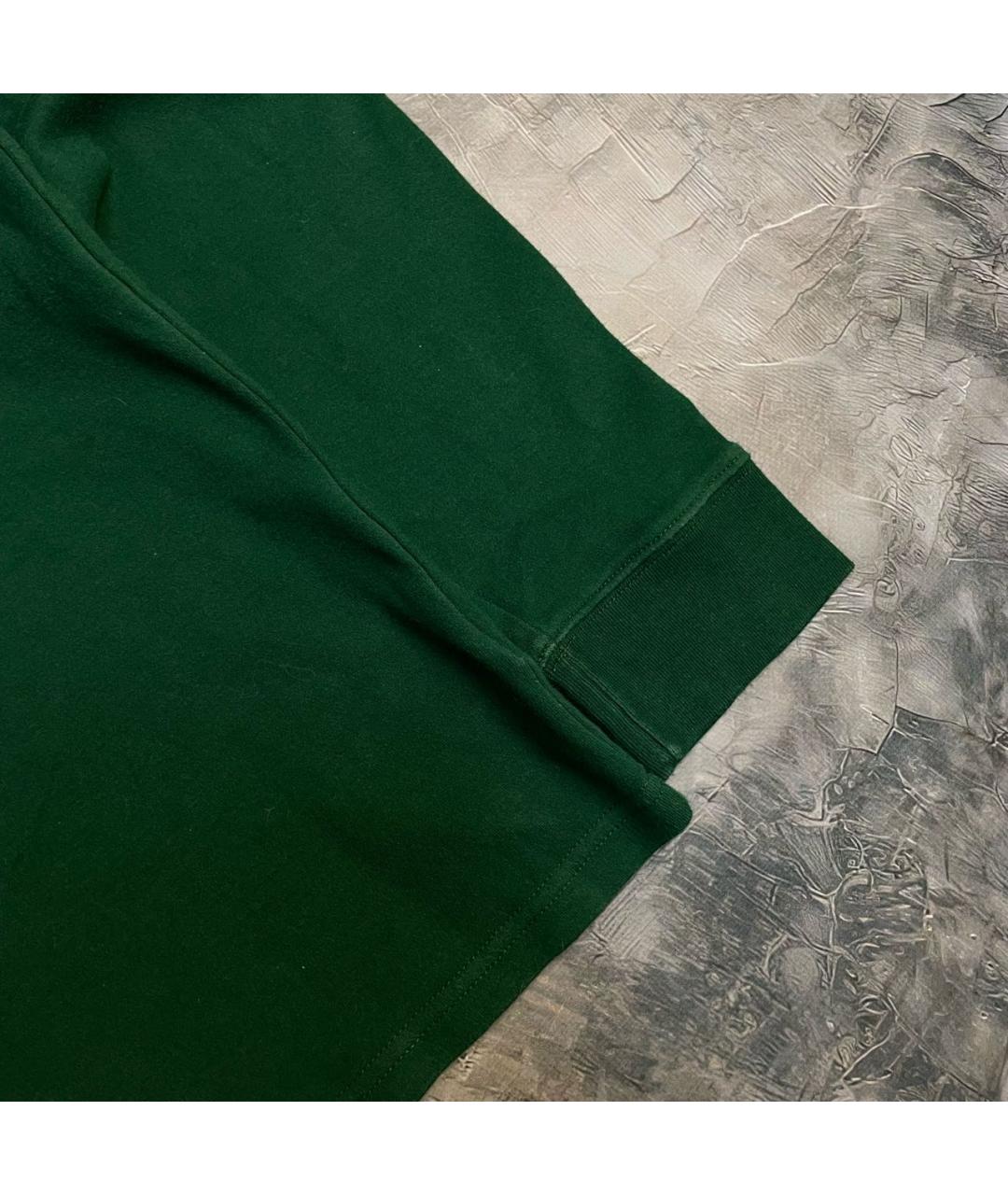 RALPH LAUREN Зеленый хлопковый джемпер / свитер, фото 4