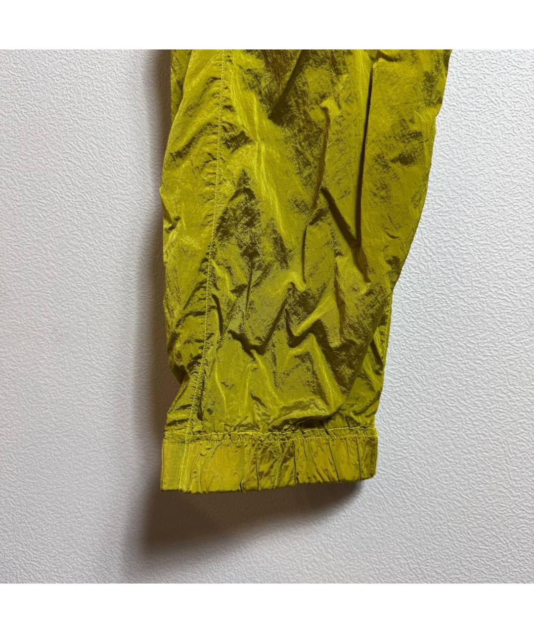 STONE ISLAND Желтые повседневные брюки, фото 5