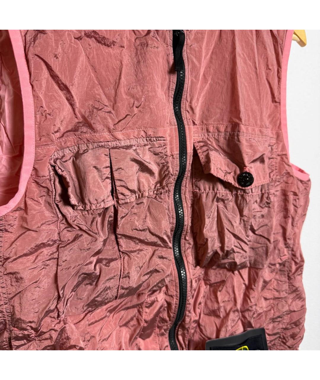 STONE ISLAND Коралловый жилет, фото 5