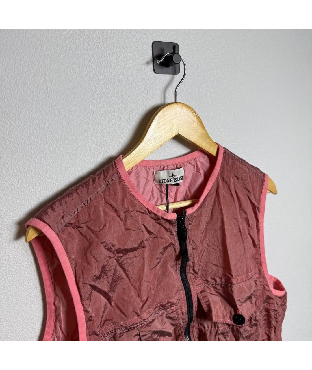 STONE ISLAND Коралловый жилет, фото 3