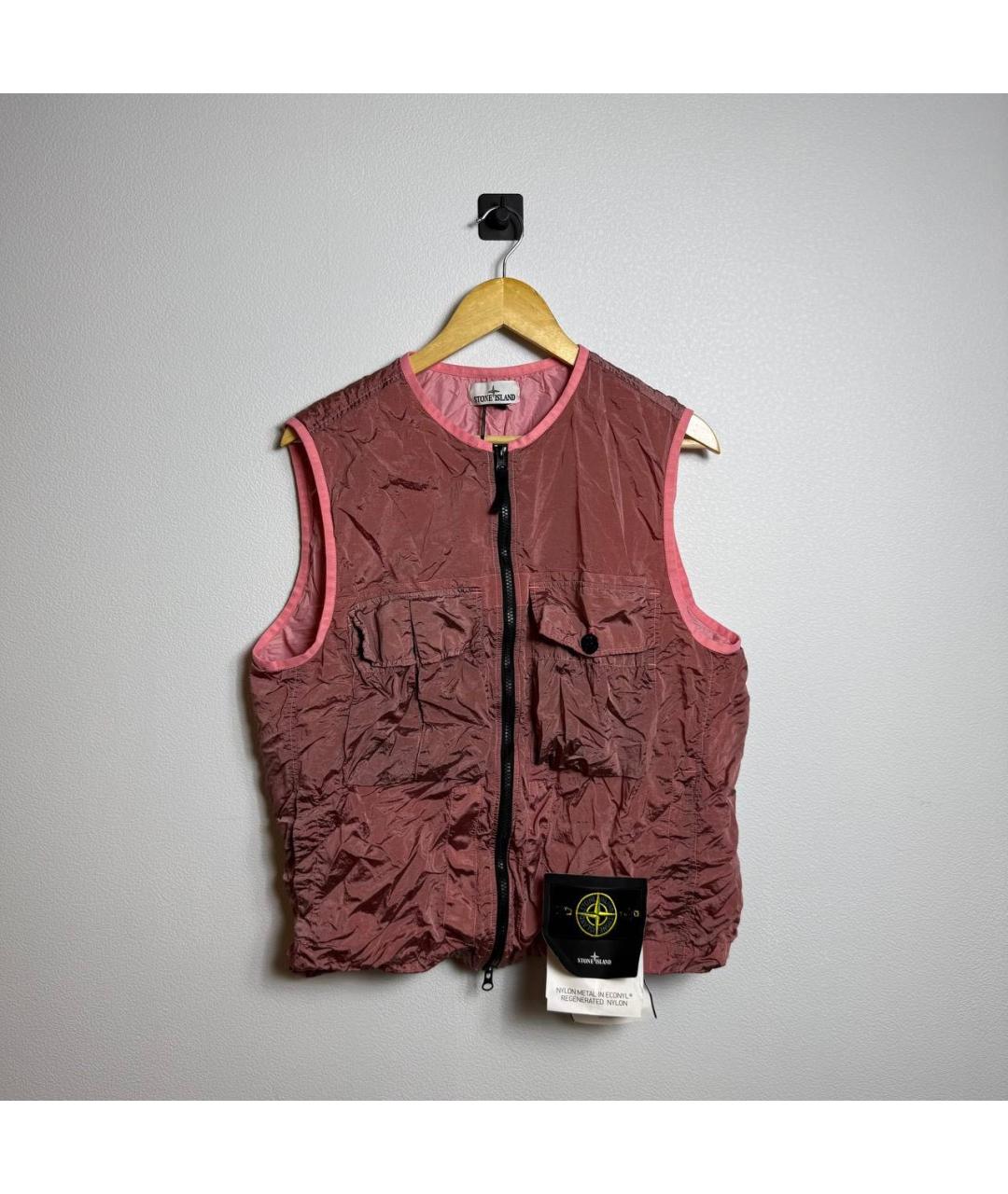 STONE ISLAND Коралловый жилет, фото 6
