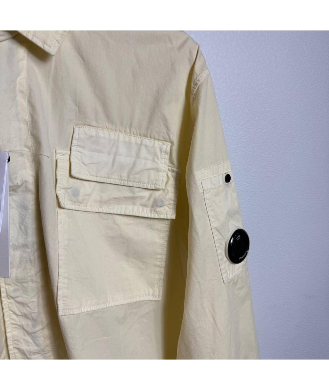 CP COMPANY Бежевая хлопковая кэжуал рубашка, фото 4