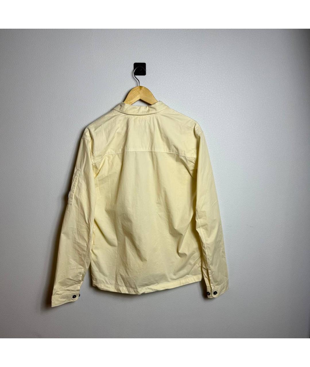 CP COMPANY Бежевая хлопковая кэжуал рубашка, фото 2