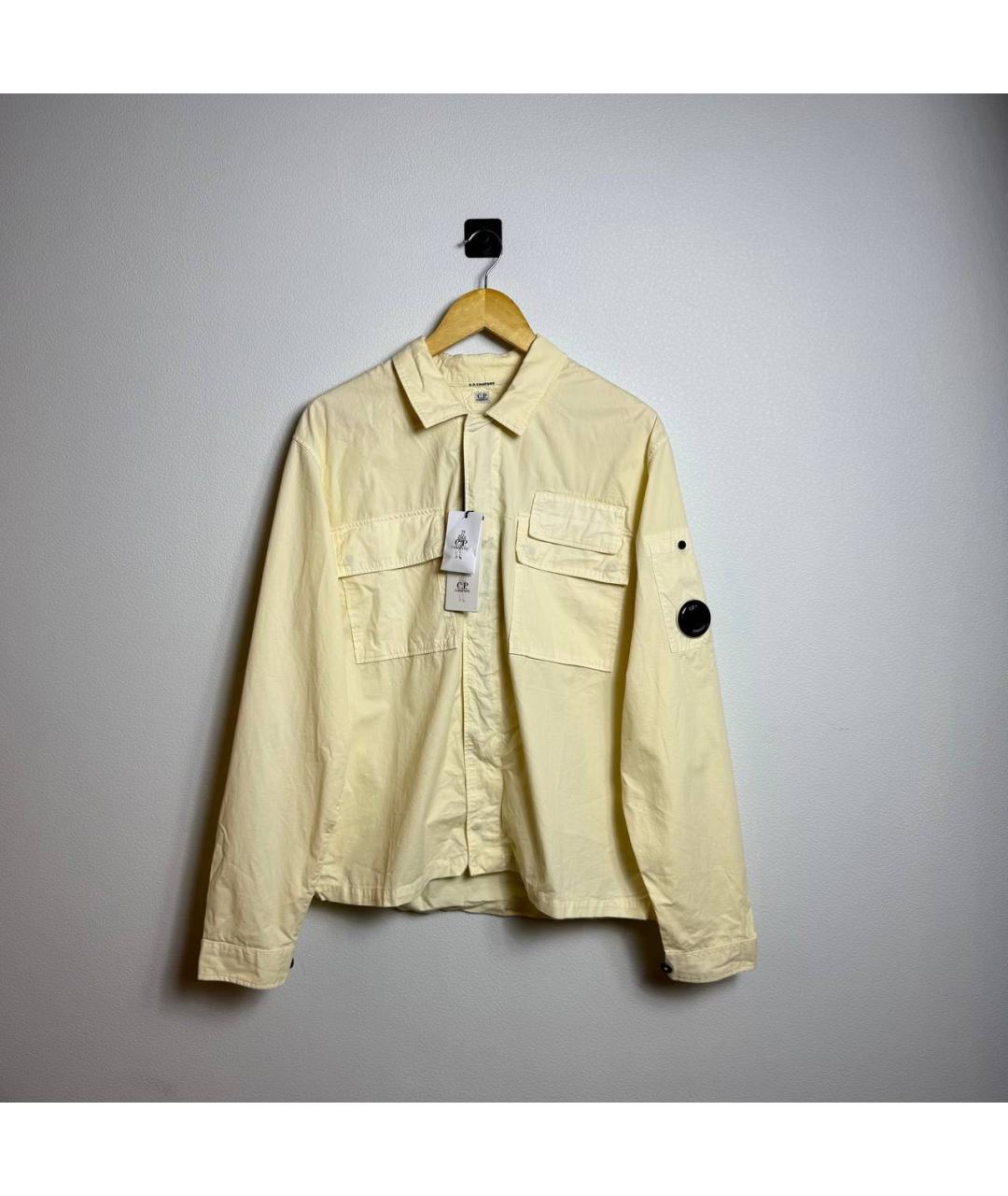 CP COMPANY Бежевая хлопковая кэжуал рубашка, фото 5