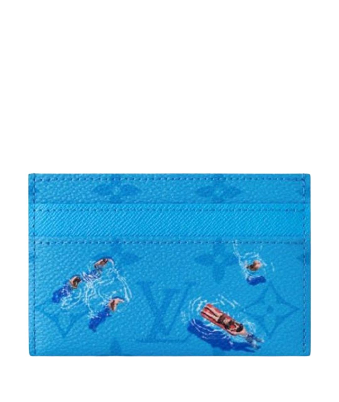 LOUIS VUITTON Голубой кардхолдер, фото 1
