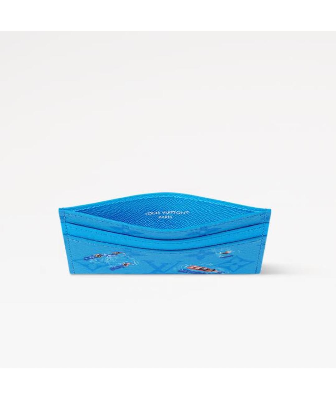 LOUIS VUITTON Голубой кардхолдер, фото 2