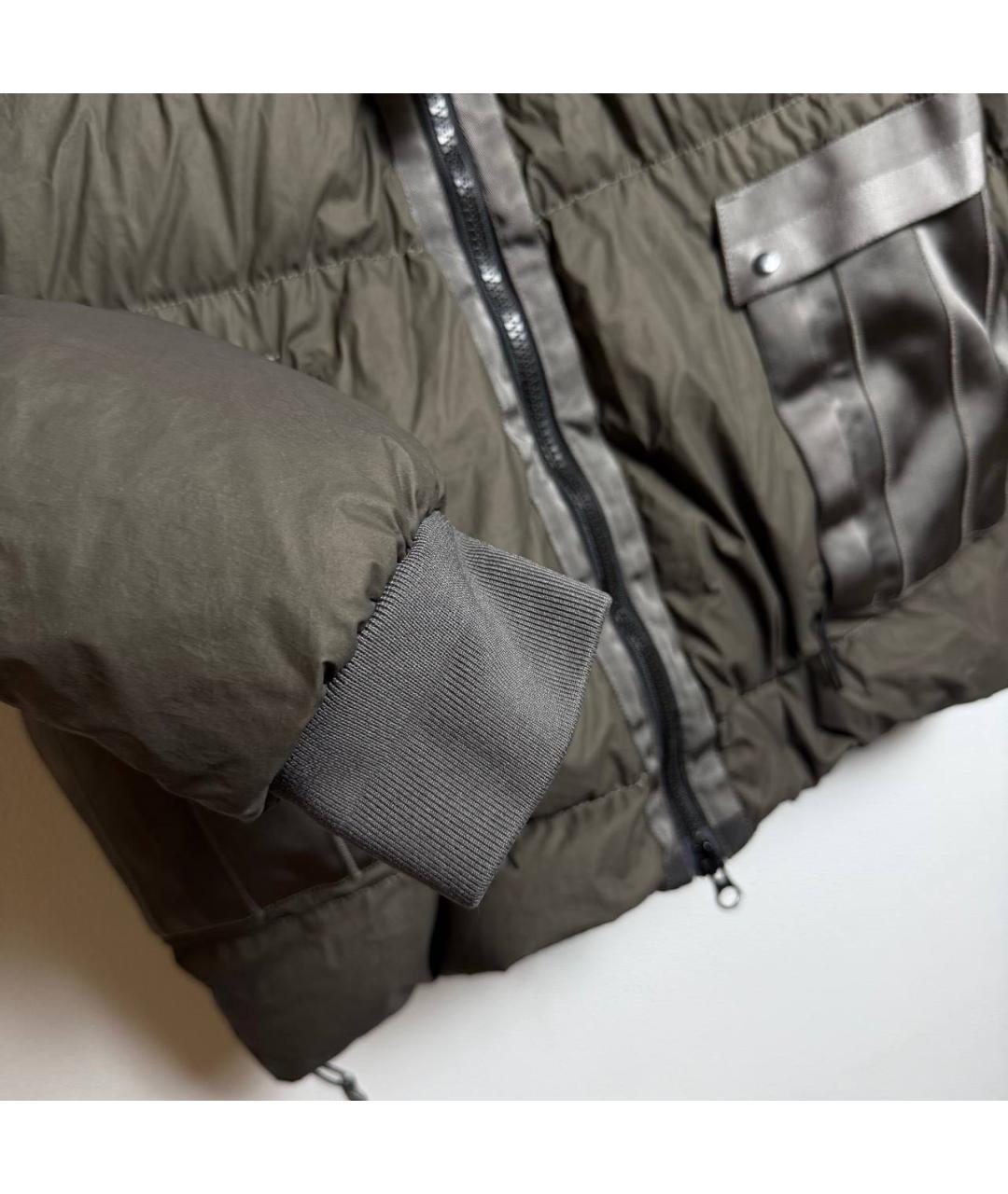 CP COMPANY Хаки полиэстеровый пуховик, фото 6