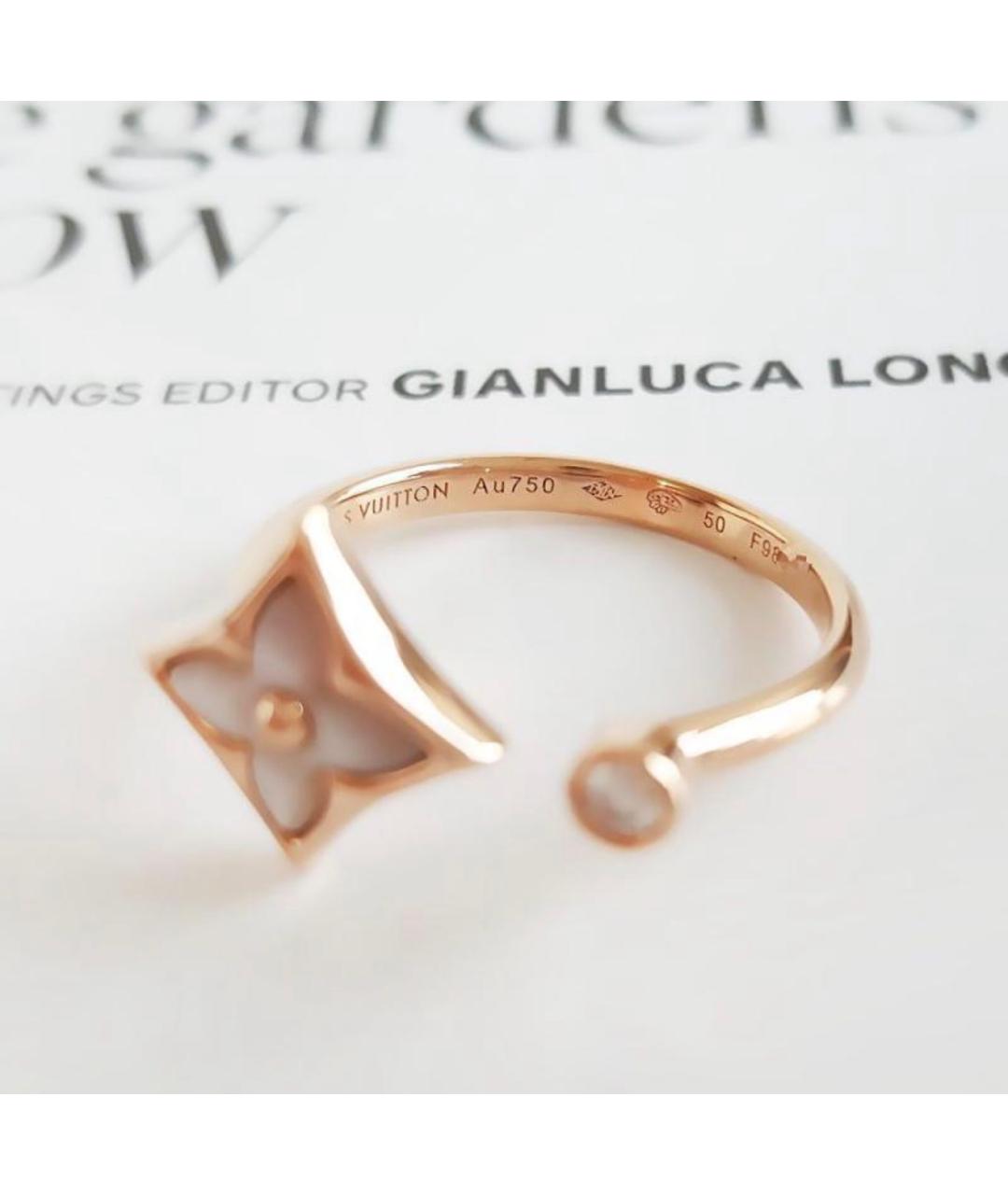 LOUIS VUITTON Золотое кольцо из розового золота, фото 6