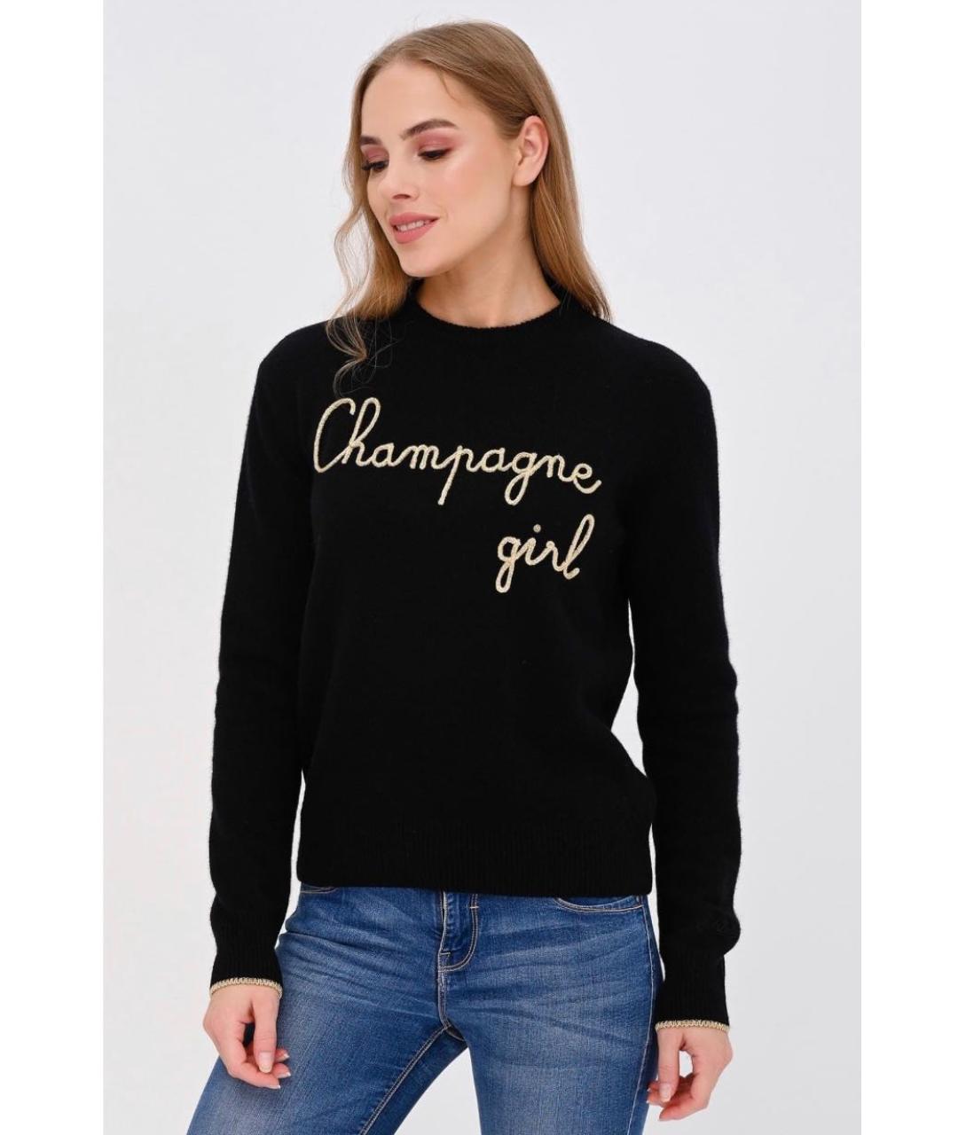 MC2 SAINT BARTH Черный шерстяной джемпер / свитер, фото 5