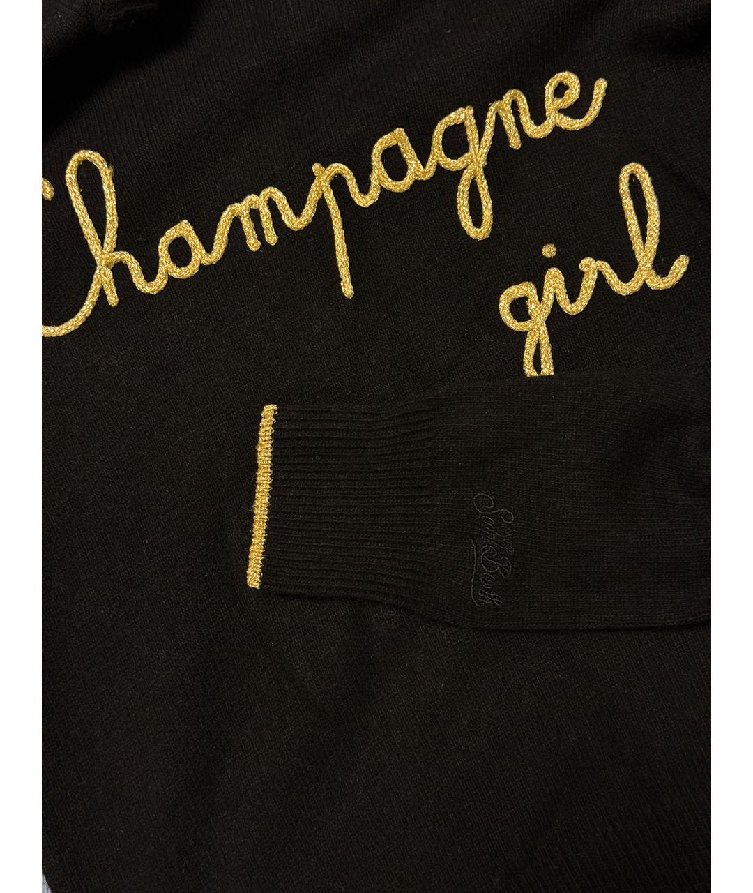 MC2 SAINT BARTH Черный шерстяной джемпер / свитер, фото 4