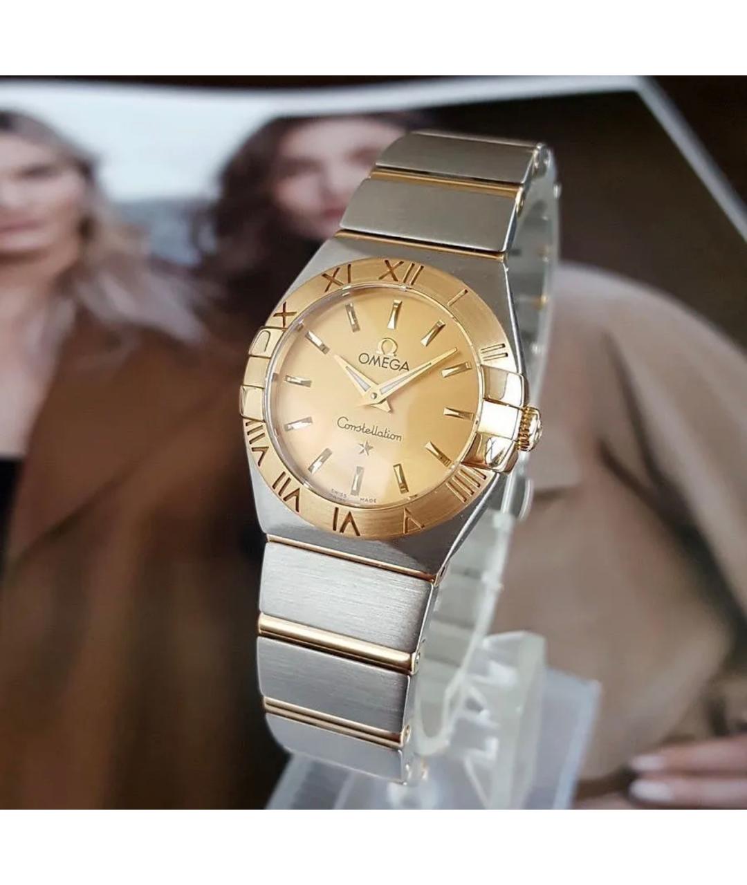 OMEGA Серебряные часы, фото 2