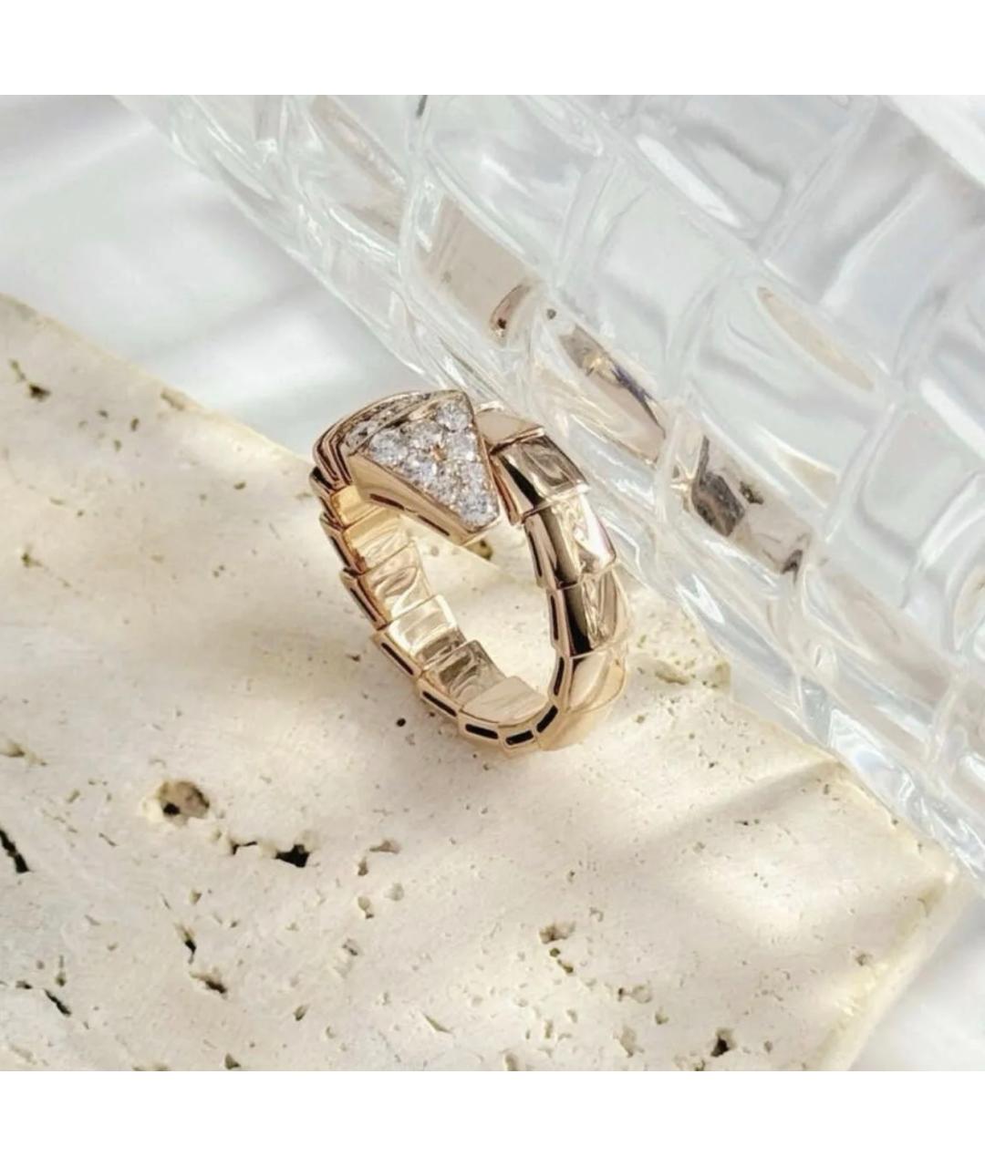 BVLGARI Золотое кольцо из розового золота, фото 4