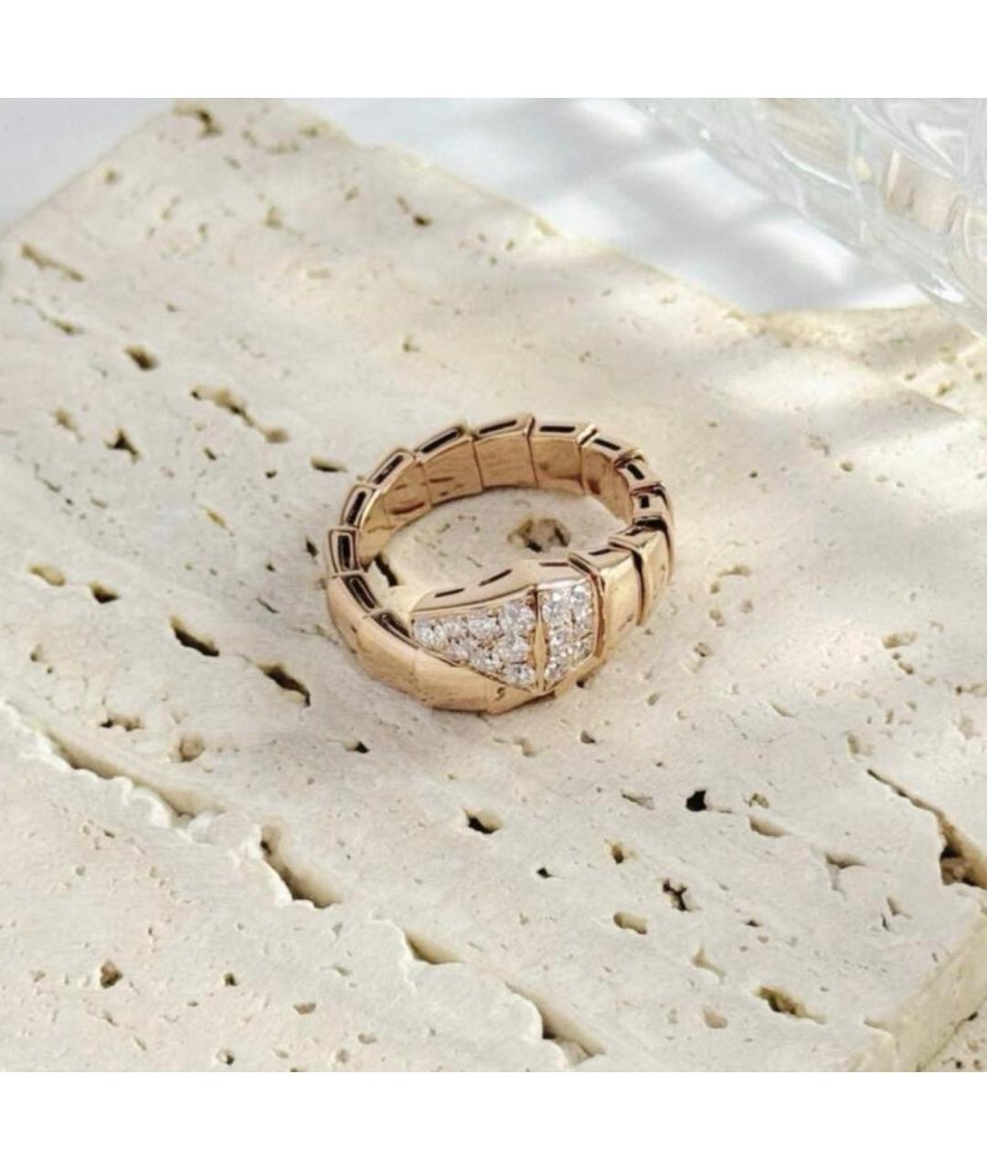 BVLGARI Золотое кольцо из розового золота, фото 3