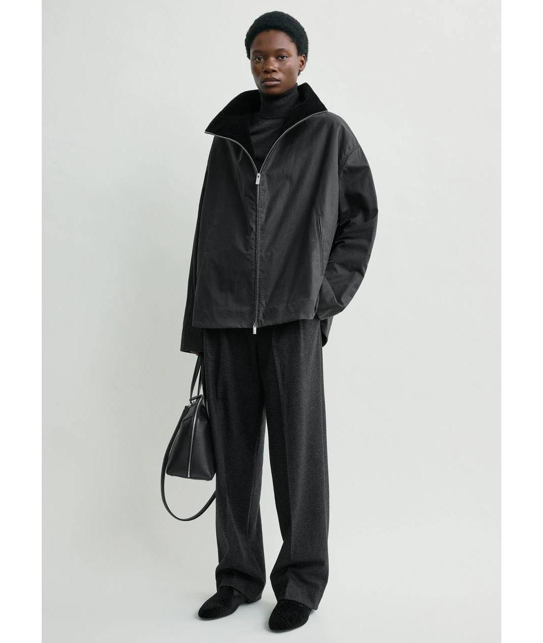 TOTEME Антрацитовая хлопковая куртка, фото 2