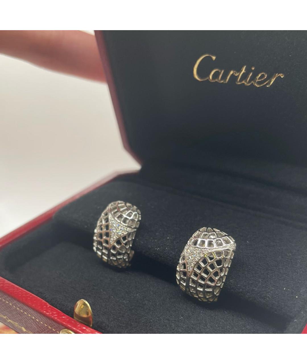 CARTIER Золотой комплект из белого золота, фото 6