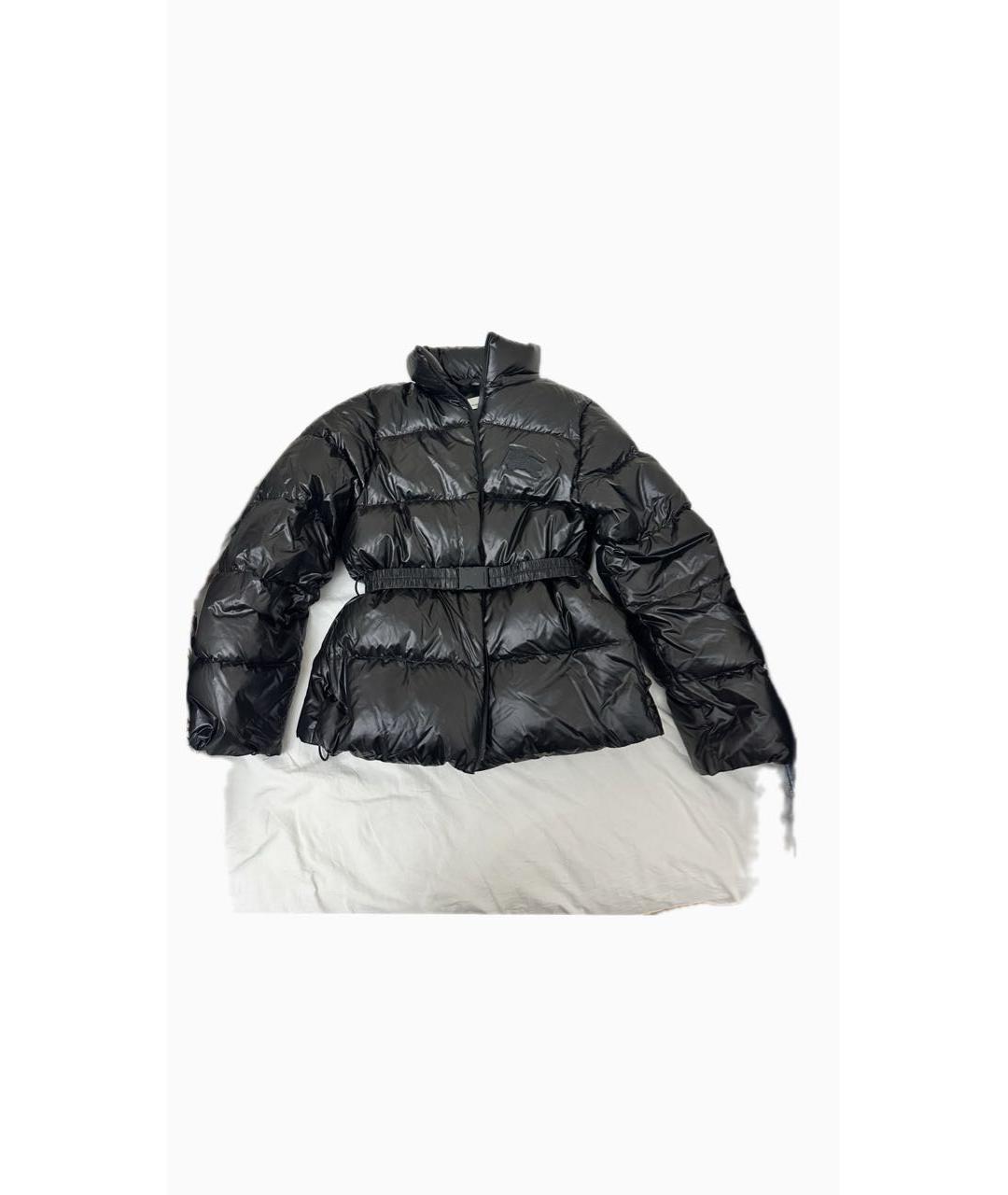 BURBERRY Черная полиамидовая куртка, фото 8