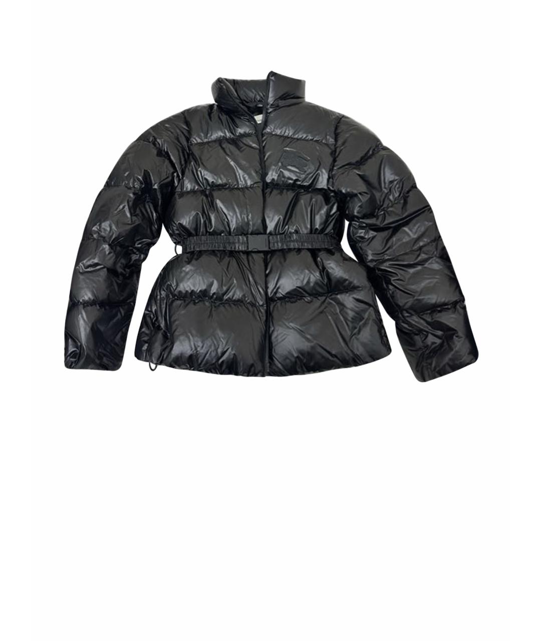 BURBERRY Черная полиамидовая куртка, фото 1