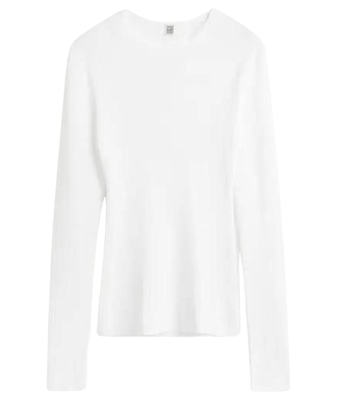 TOTEME Белый хлопковый джемпер / свитер, фото 1