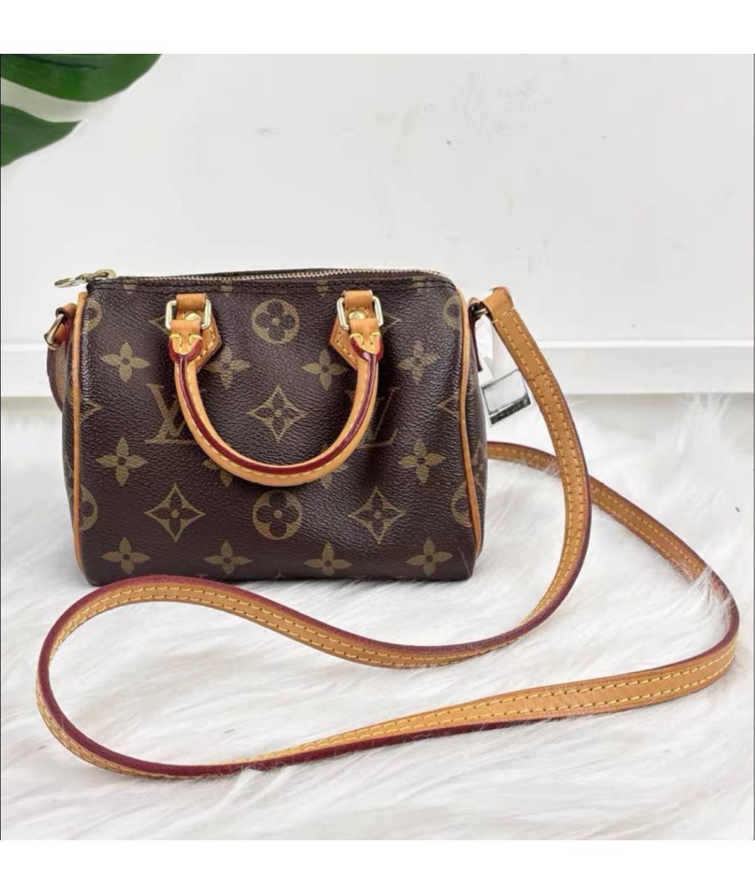 LOUIS VUITTON Коричневая сумка через плечо, фото 2