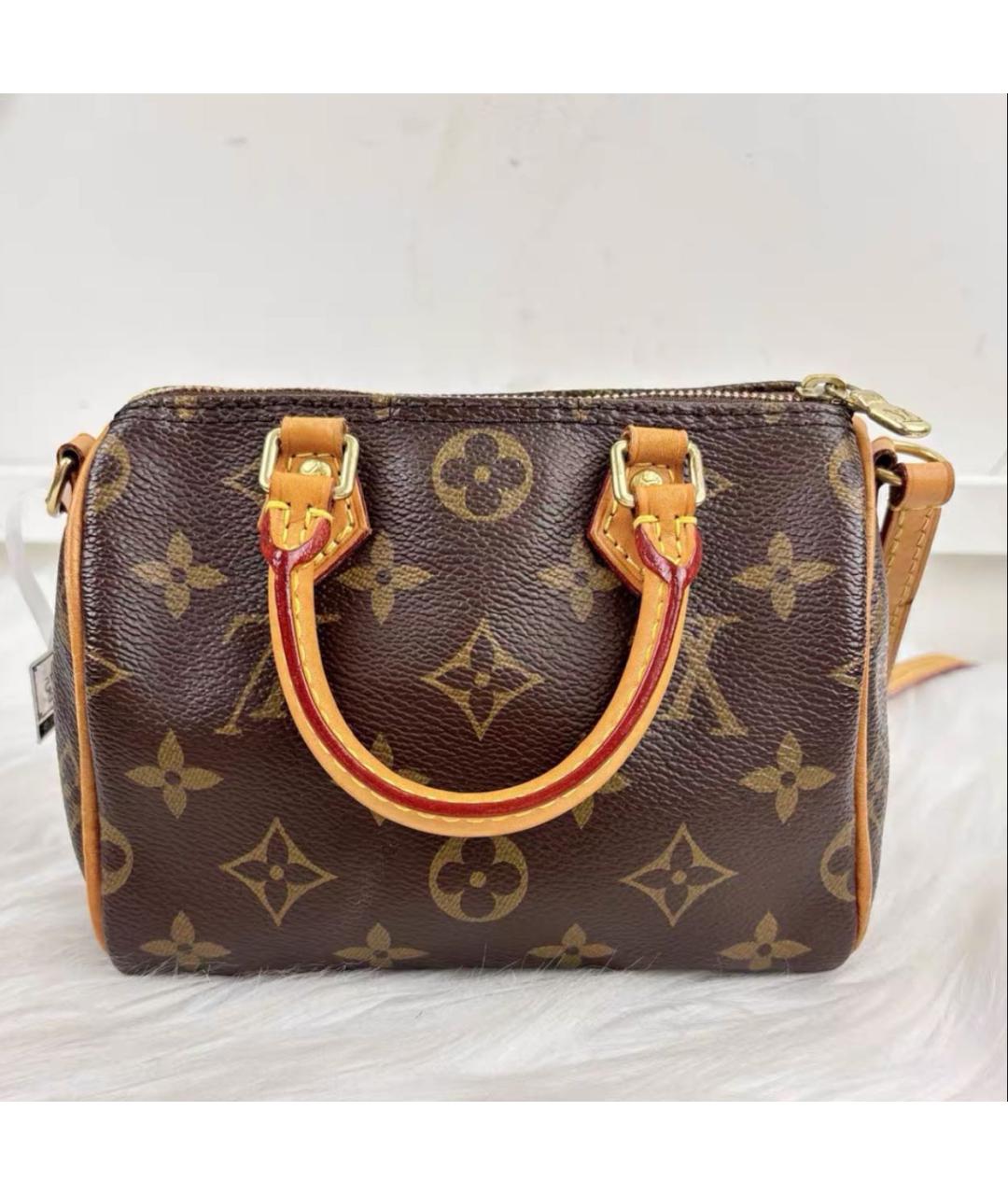 LOUIS VUITTON Коричневая сумка через плечо, фото 3