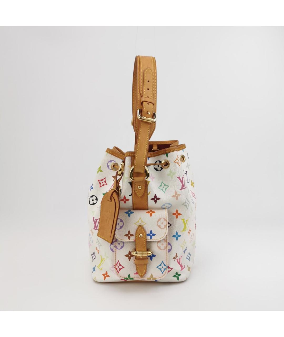 LOUIS VUITTON Белая сумка через плечо, фото 2