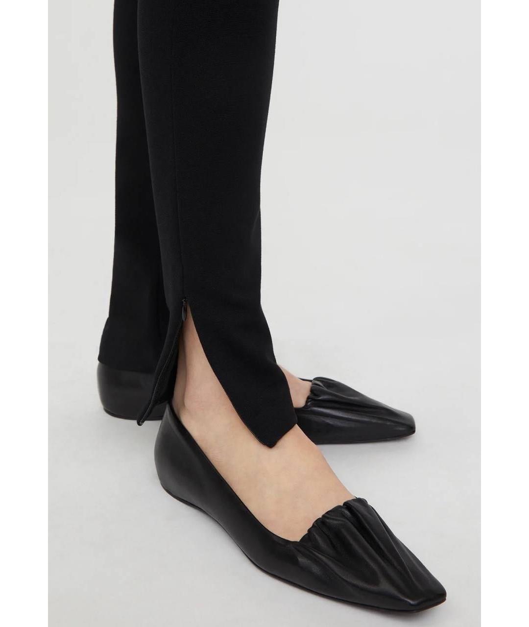 TOTEME Черные полиамидовые леггинсы и велосипедки, фото 4