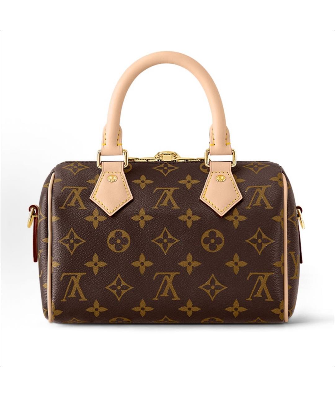 LOUIS VUITTON Коричневая сумка через плечо, фото 6