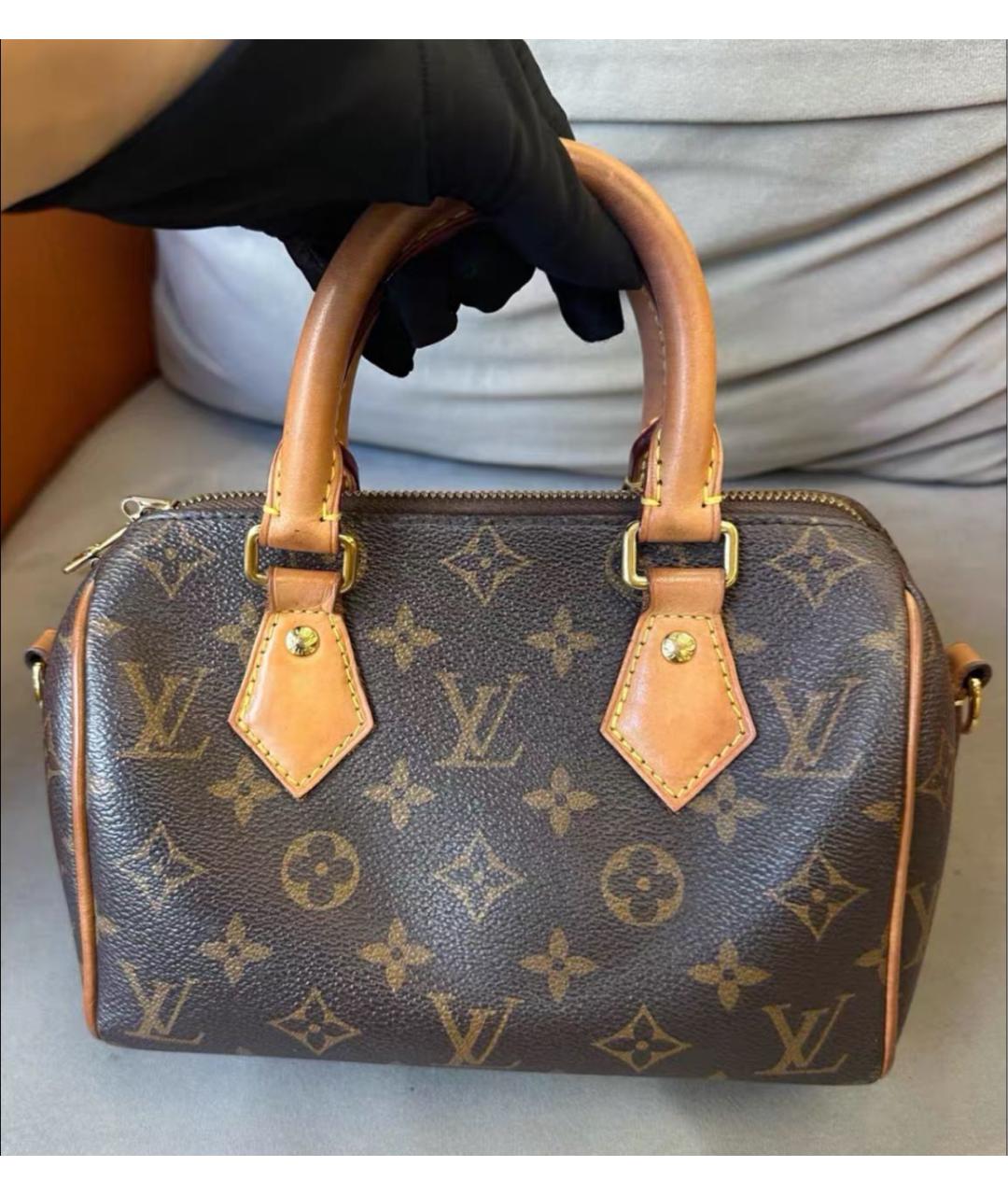 LOUIS VUITTON Коричневая сумка через плечо, фото 2