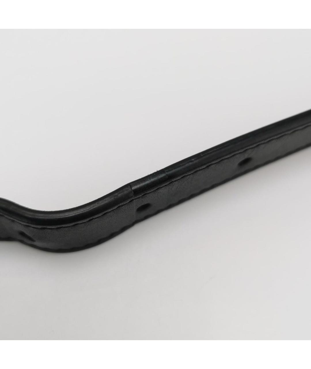 SAINT LAURENT Черная кожаная сумка через плечо, фото 6