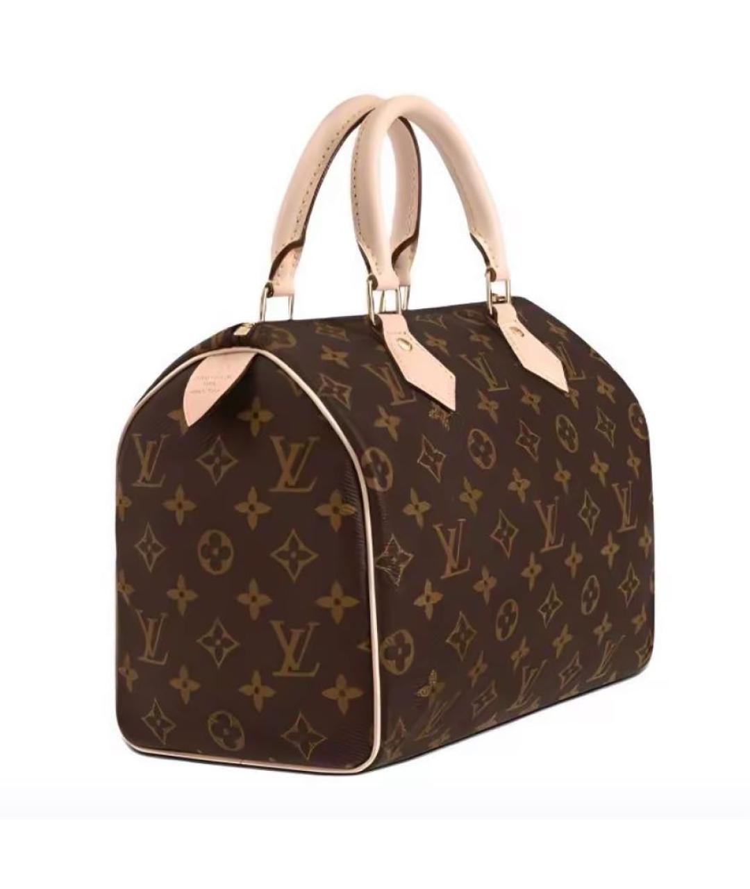 LOUIS VUITTON Коричневая сумка с короткими ручками, фото 1