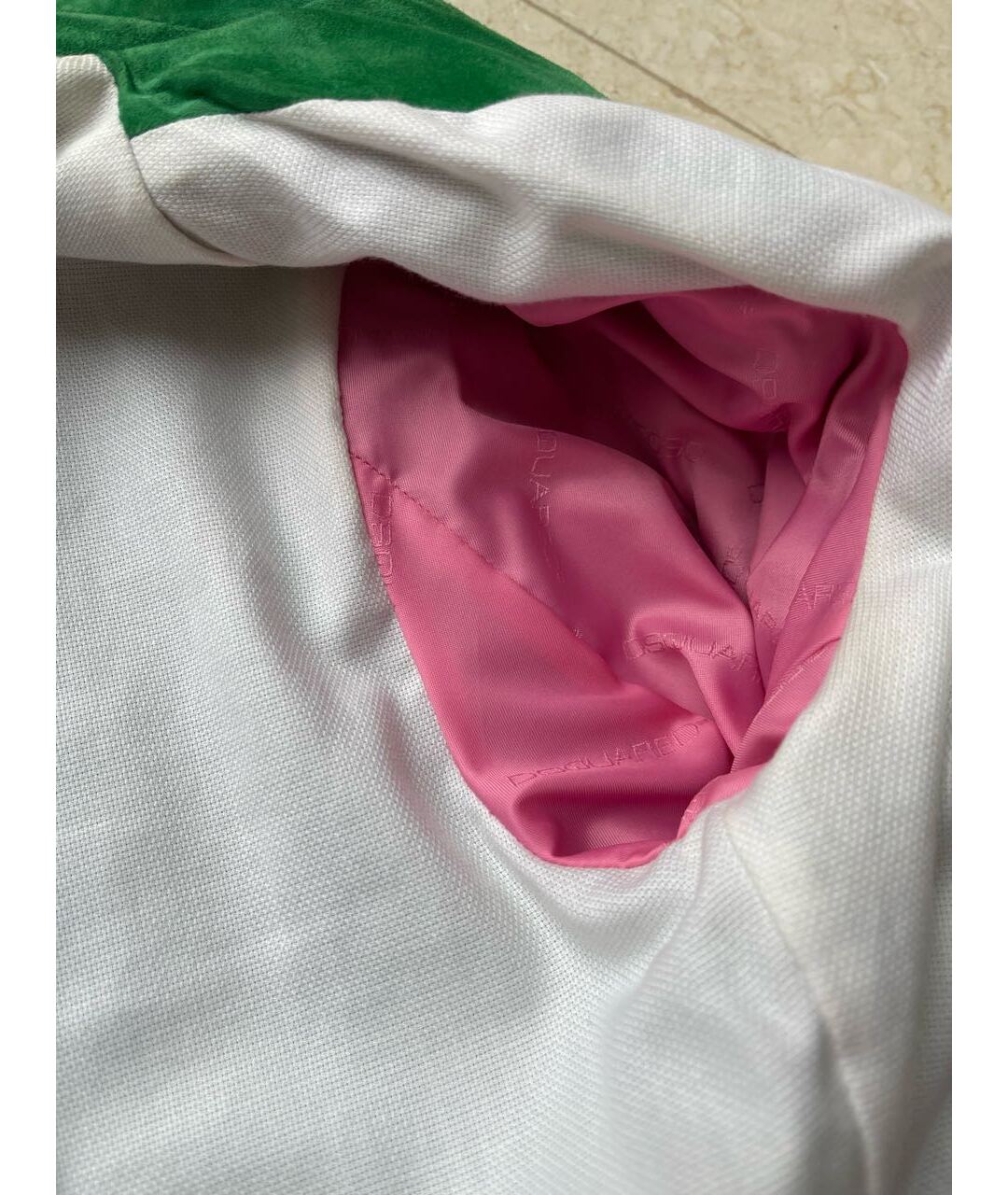 DSQUARED2 Зеленая замшевая куртка, фото 7