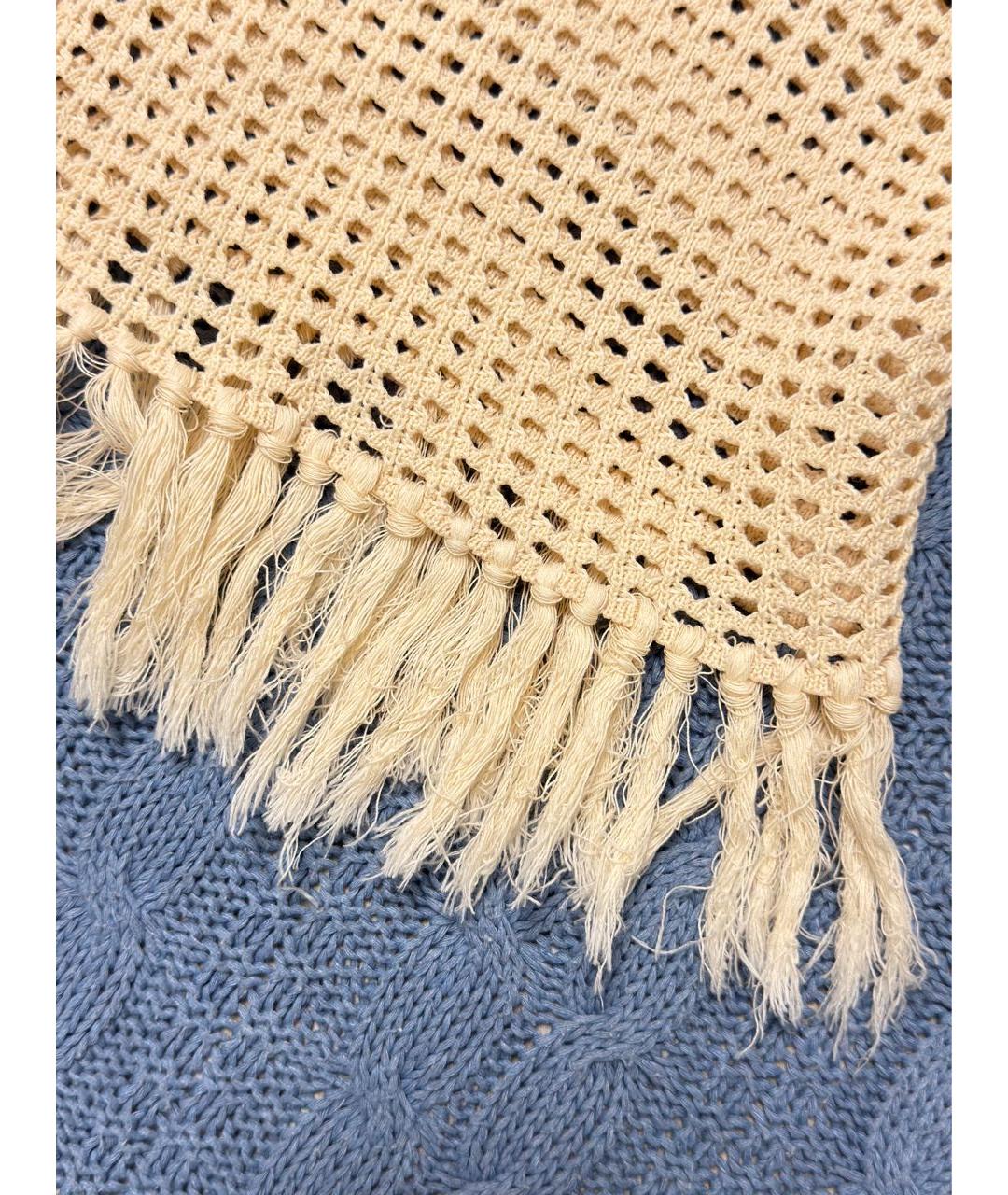 CHRISTIAN DIOR Бежевый хлопковый джемпер / свитер, фото 7