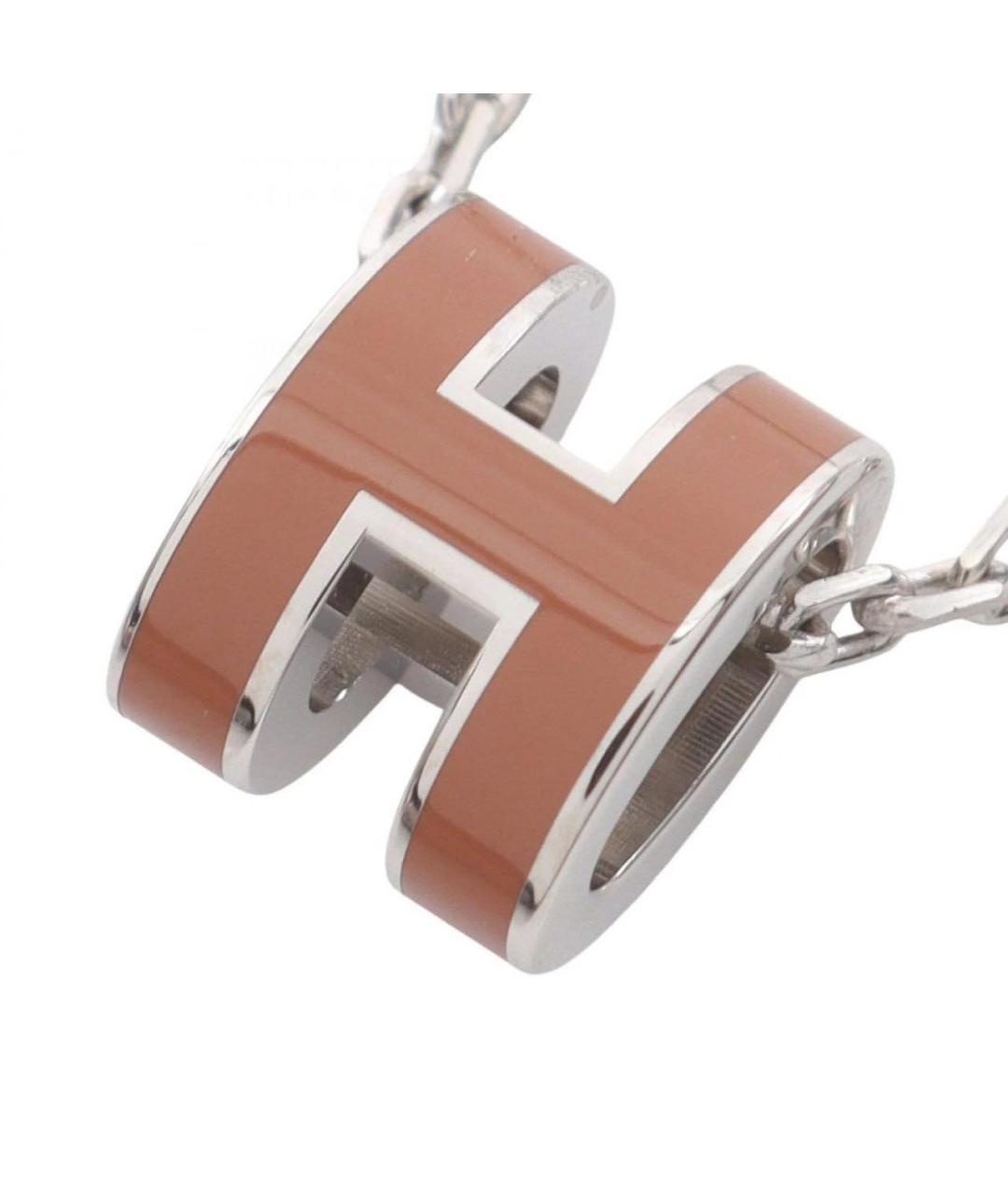 HERMES Коричневое колье, фото 2