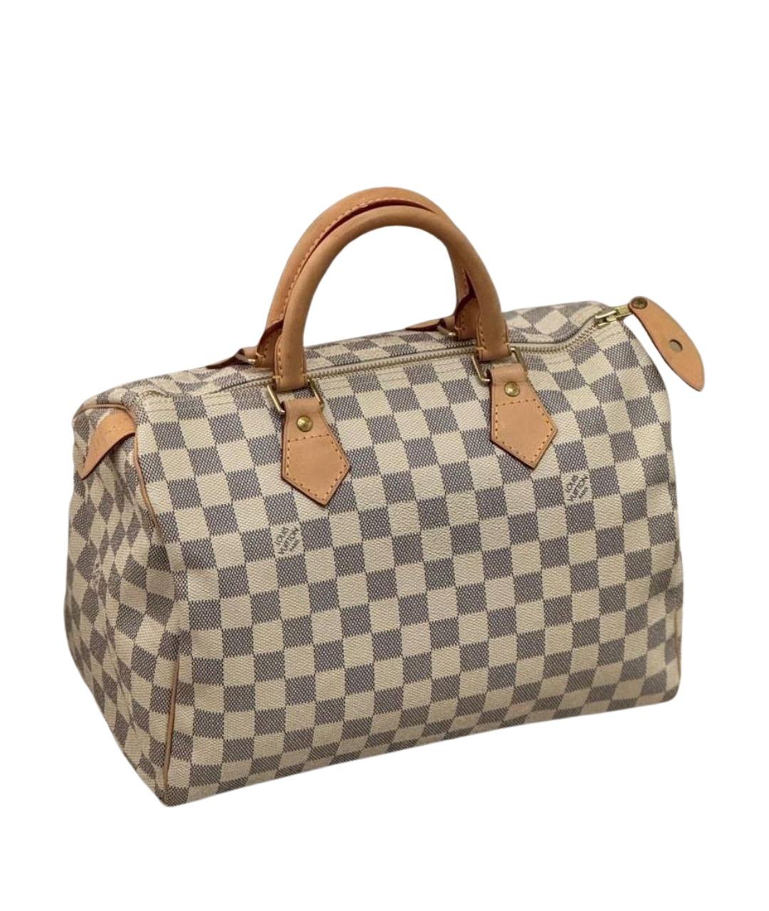 LOUIS VUITTON Бежевая сумка с короткими ручками, фото 1