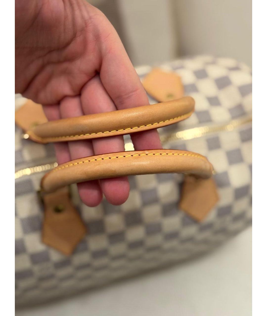 LOUIS VUITTON Бежевая сумка с короткими ручками, фото 2