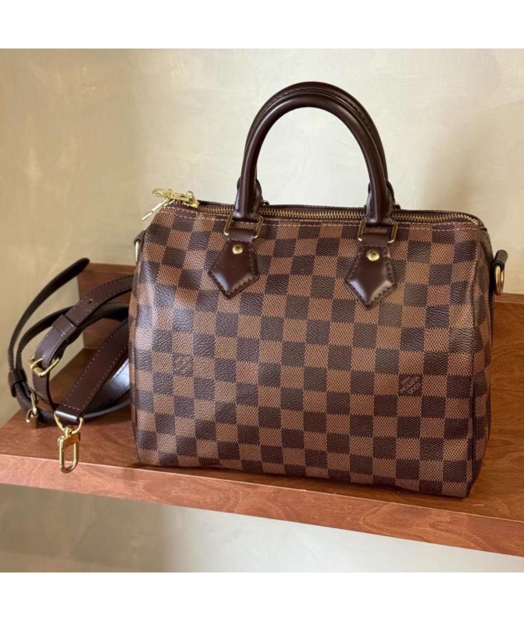 LOUIS VUITTON Коричневая сумка через плечо, фото 2