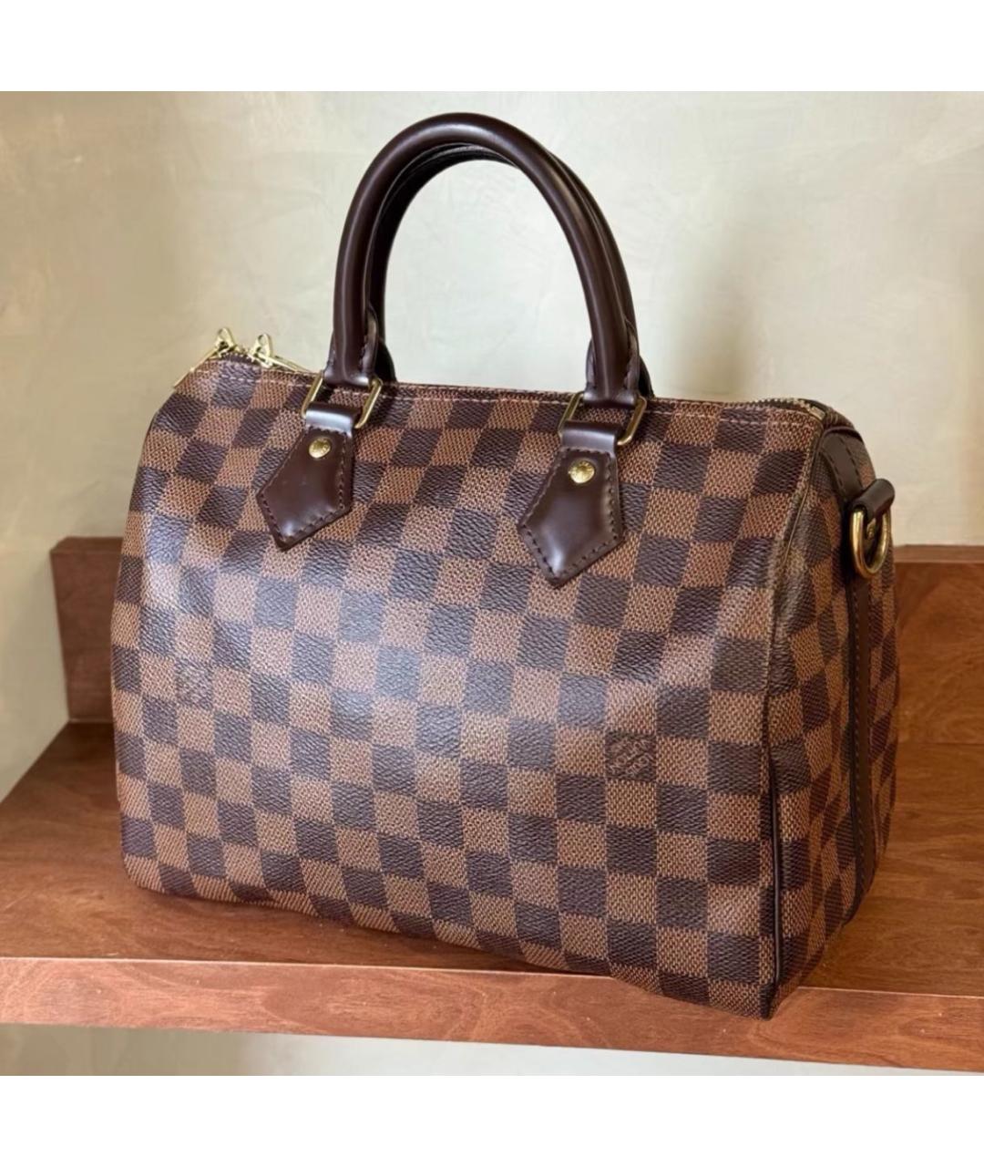 LOUIS VUITTON Коричневая сумка через плечо, фото 3