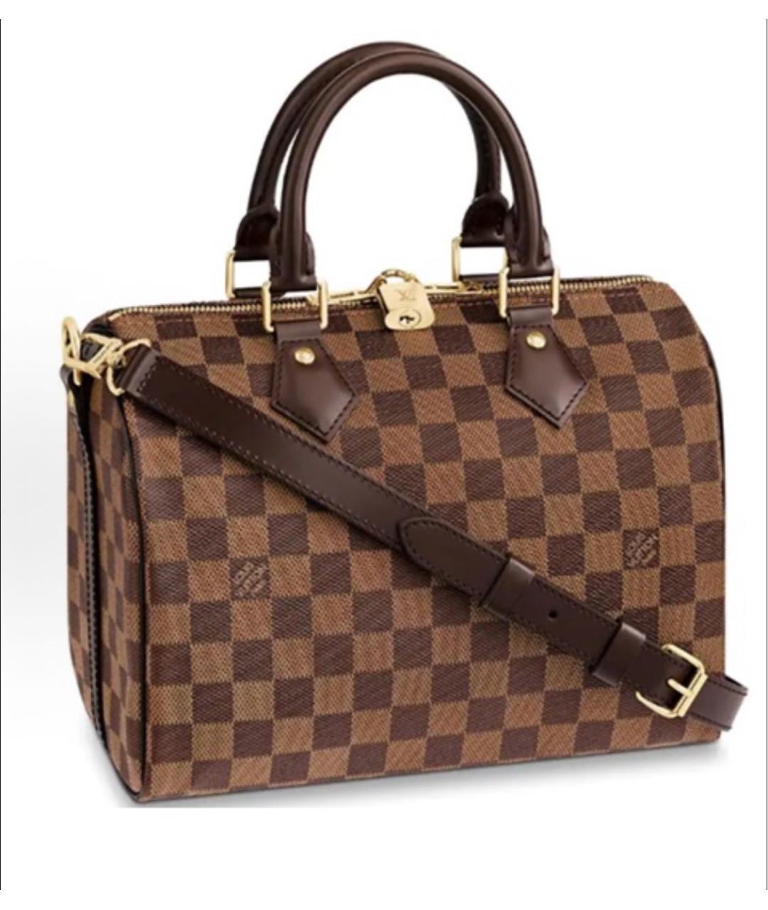 LOUIS VUITTON Коричневая сумка через плечо, фото 6