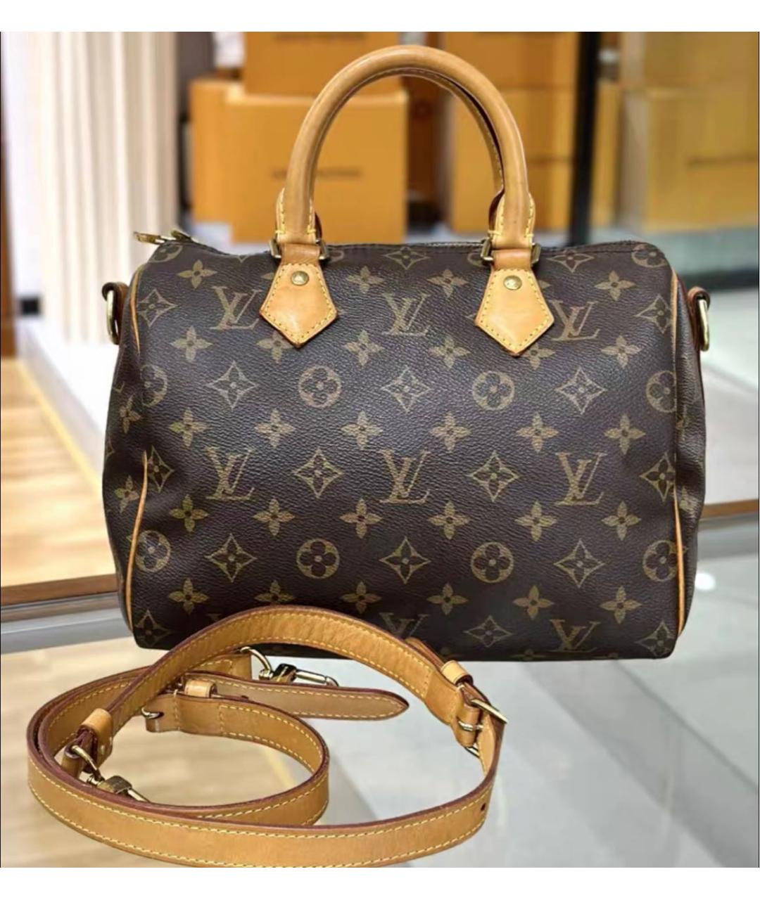 LOUIS VUITTON Коричневая сумка через плечо, фото 2