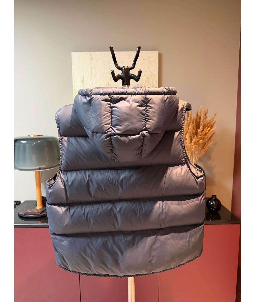 CELINE Темно-синий полиамидовый жилет, фото 5