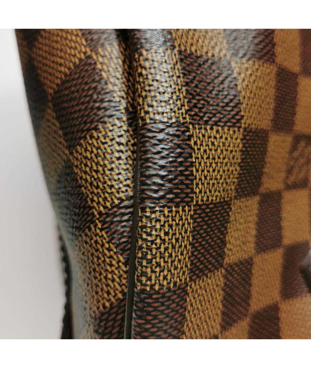 LOUIS VUITTON Коричневая сумка с короткими ручками, фото 3