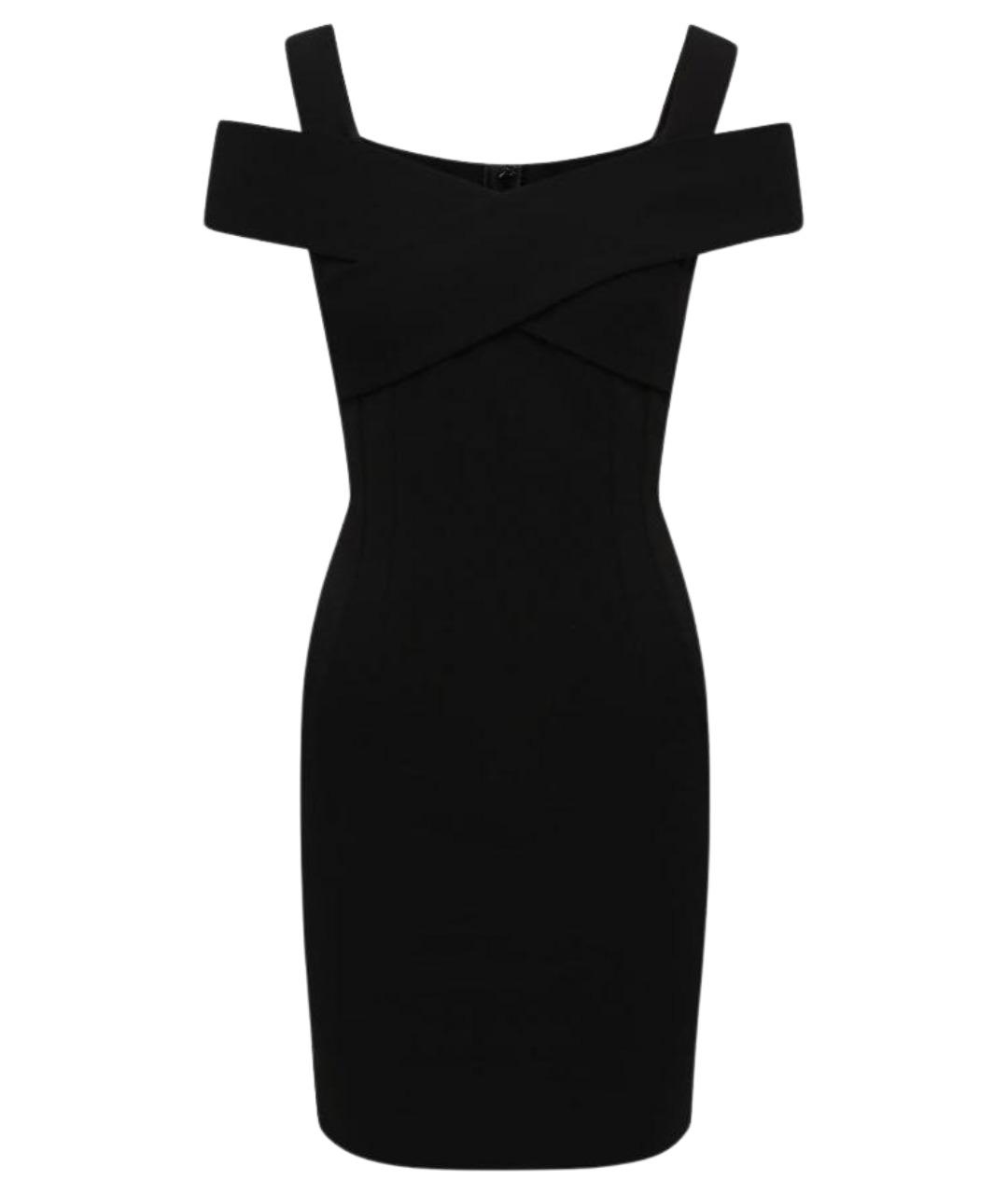 DOLCE&GABBANA Черное вискозное коктейльное платье, фото 1