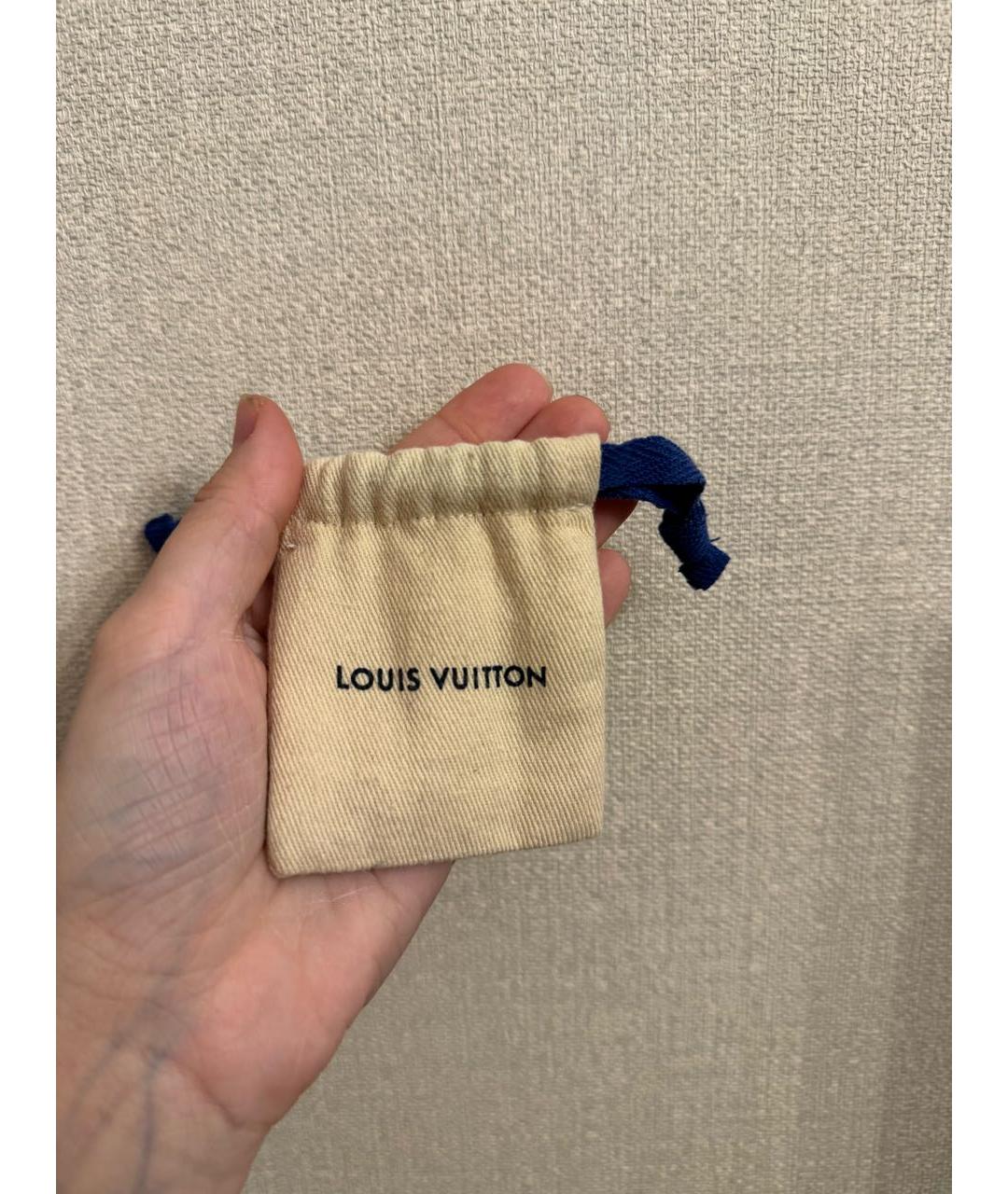 LOUIS VUITTON Золотой металлический браслет, фото 5