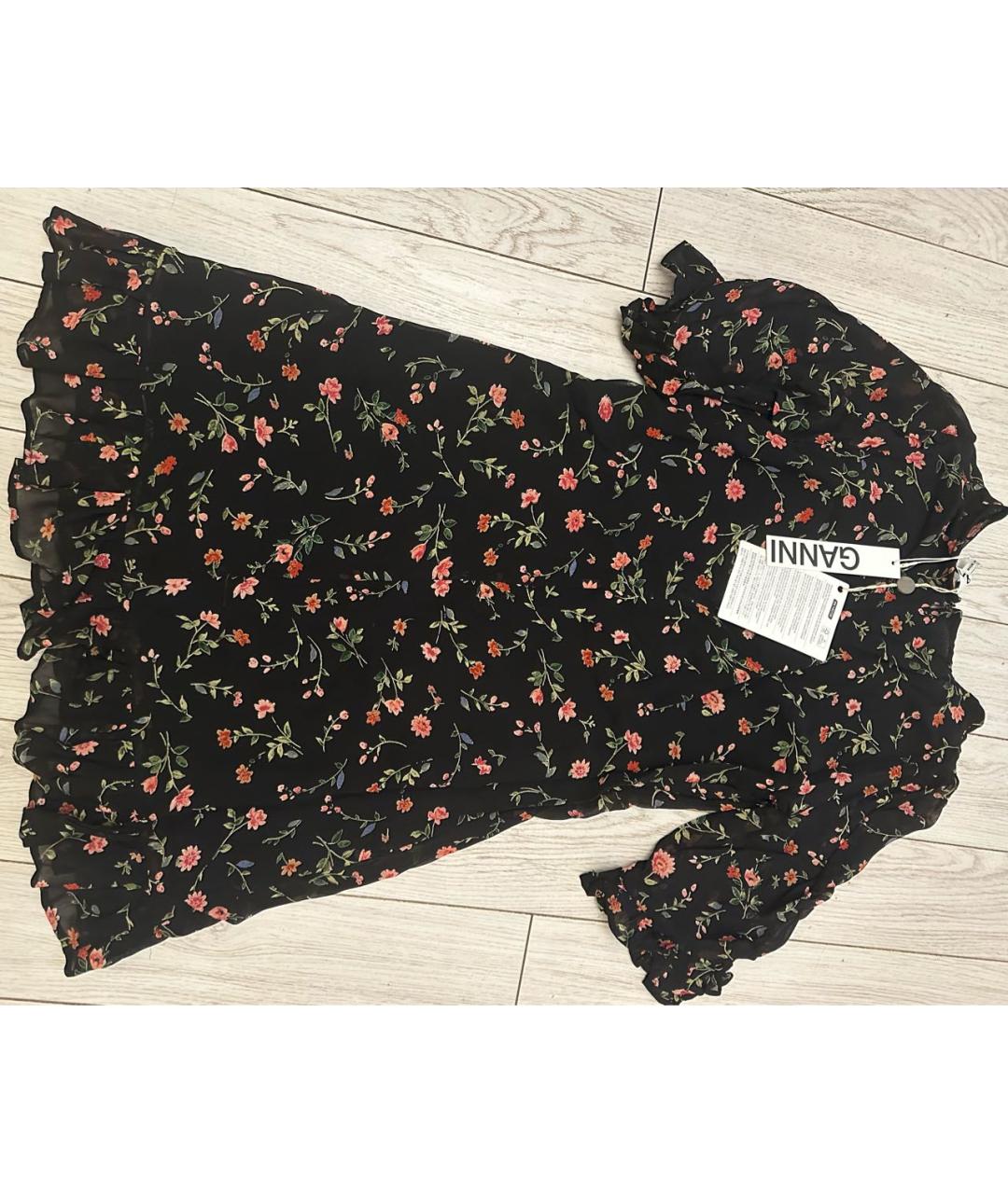 GANNI Мульти вискозное повседневное платье, фото 2