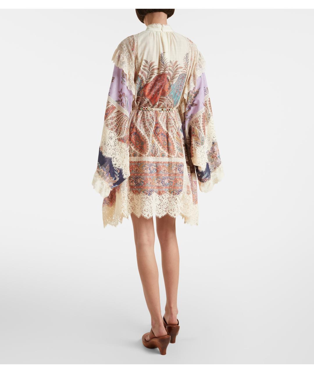 ZIMMERMANN Мульти хлопковое коктейльное платье, фото 6