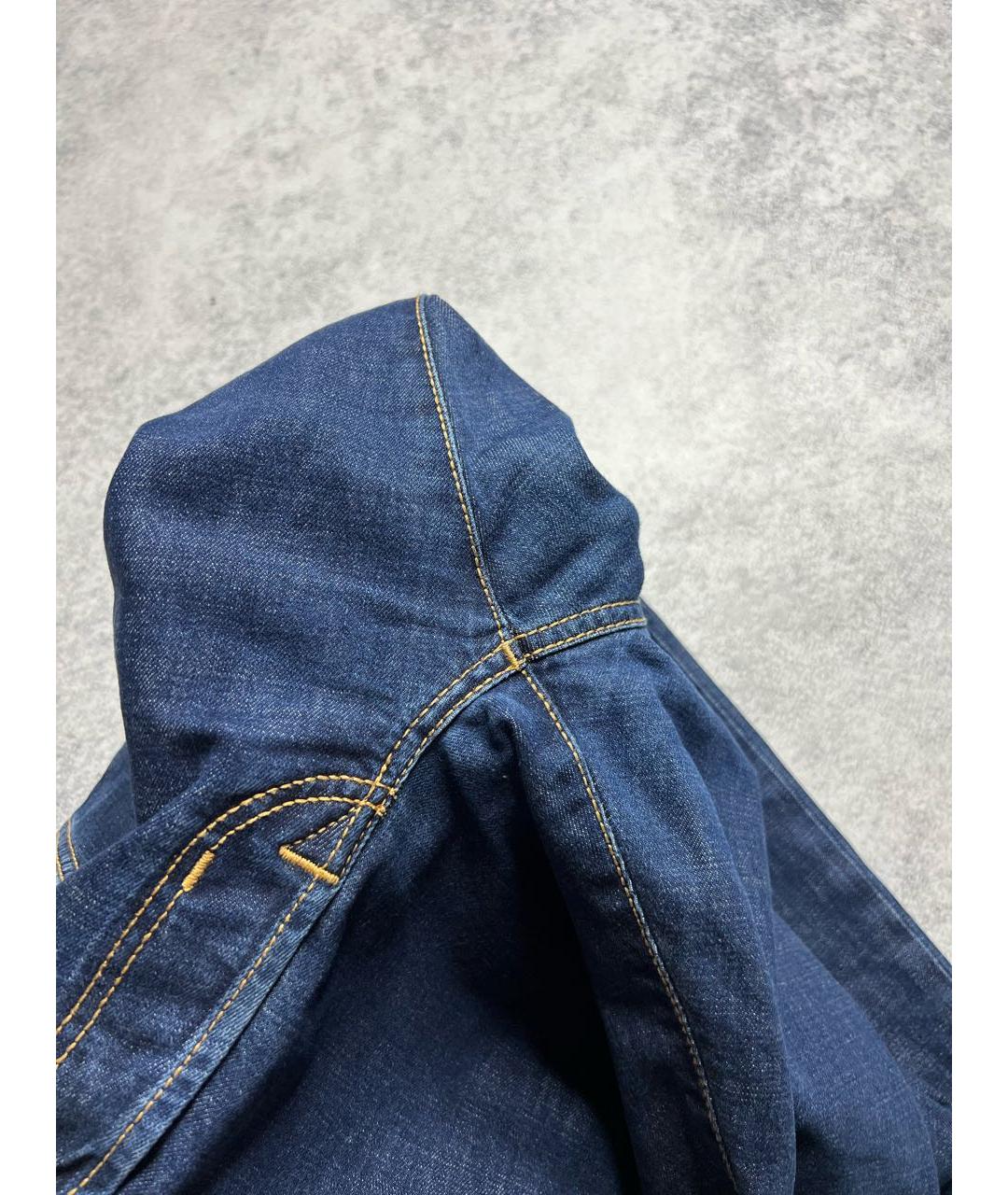 JACOB COHEN Синие хлопко-эластановые джинсы скинни, фото 2